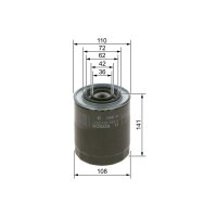 BOSCH 0 451 203 201 Ölfilter