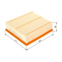 BOSCH 1 457 433 772 Luftfilter