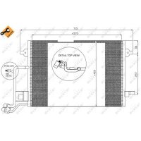 NRF 35308 Kondensator, Klimaanlage