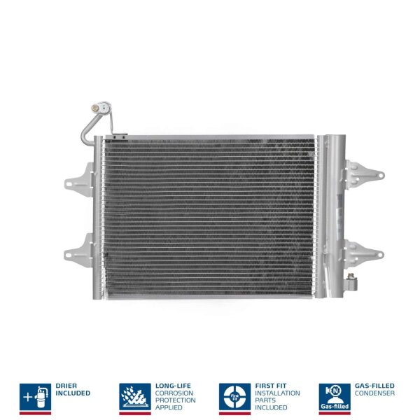 NISSENS 94628 Kondensator, Klimaanlage