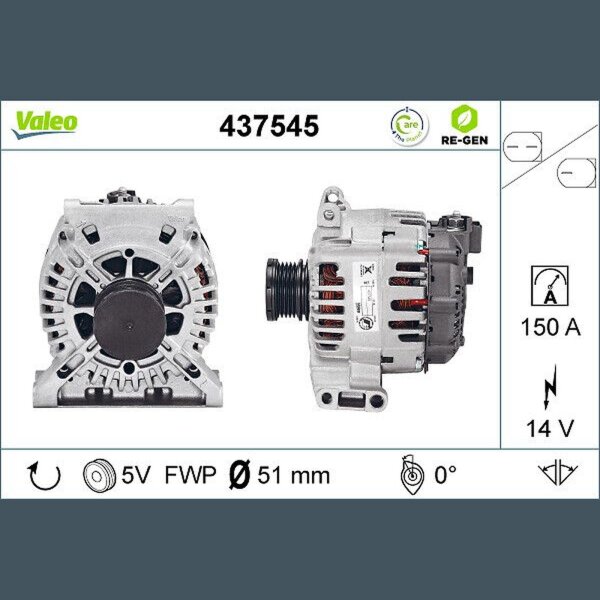 VALEO 437545 Generator