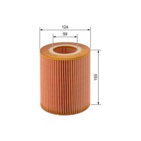 BOSCH 1 457 433 715 Luftfilter