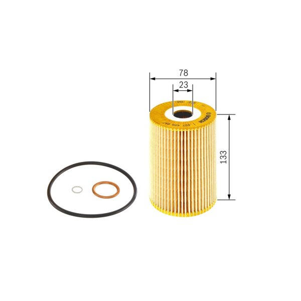 BOSCH 1 457 429 647 Ölfilter