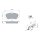 BOSCH 0 986 424 469 Bremsbelagsatz, Scheibenbremse