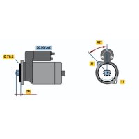BOSCH 0 986 016 980 Starter