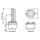 BOSCH 1 987 302 903 Glühlampe, Fernscheinwerfer