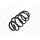 Spiralfeder Lesjöfors 4095076 Vorderachse - 1 Stück