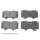 BLUE PRINT ADT342142 Bremsbelagsatz, Scheibenbremse