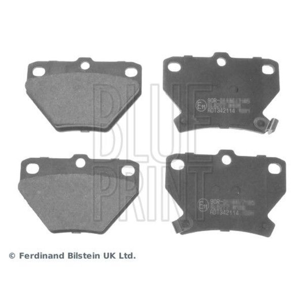 BLUE PRINT ADT342114 Bremsbelagsatz, Scheibenbremse