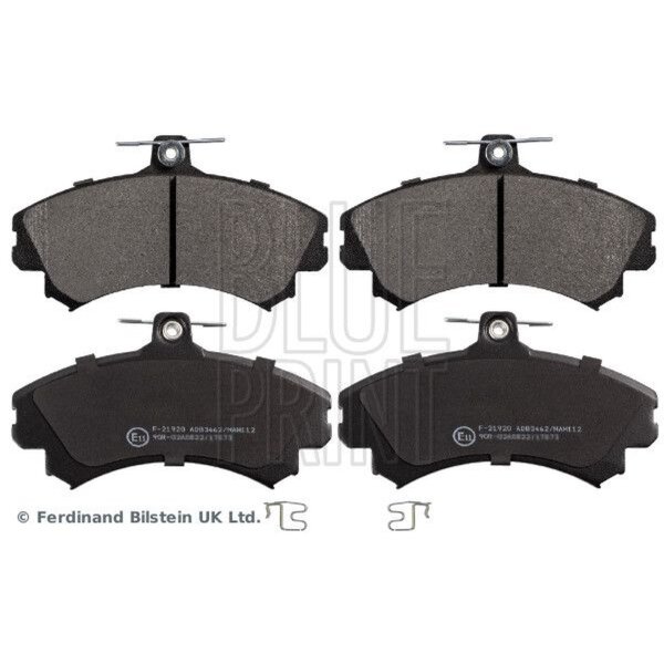 BLUE PRINT ADC44251 Bremsbelagsatz, Scheibenbremse