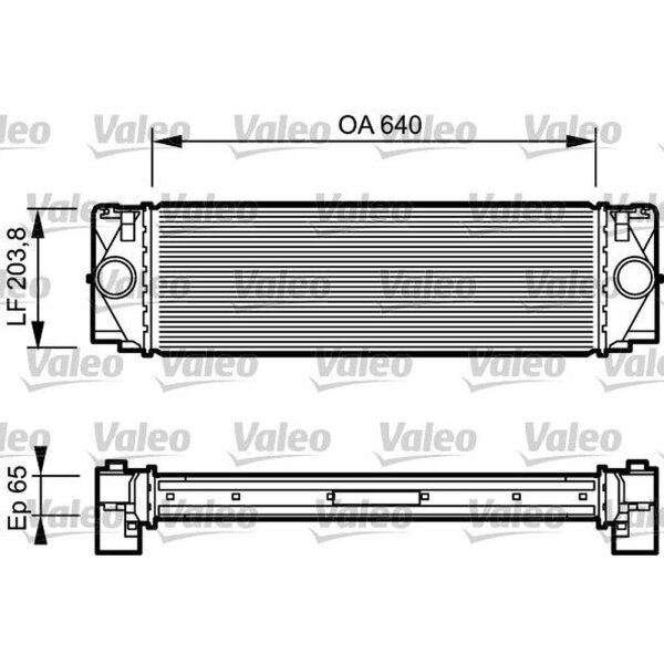 VALEO 817994 Ladeluftkühler