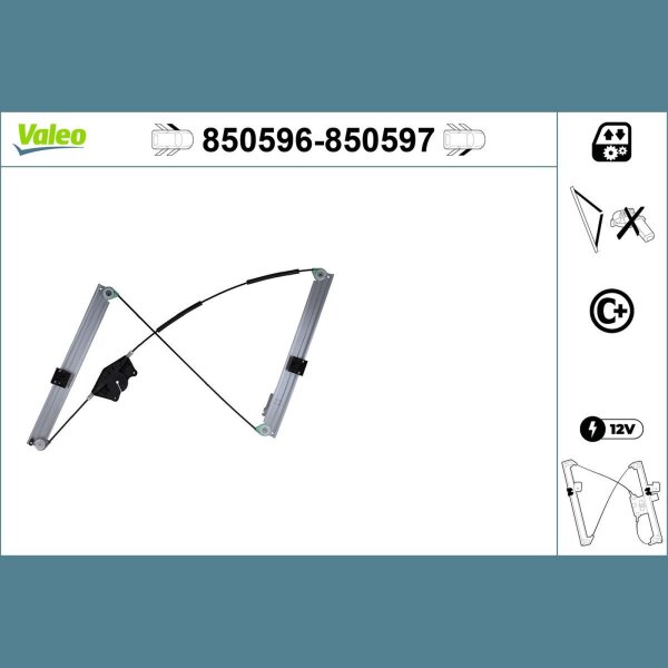 VALEO 850596 Fensterheber