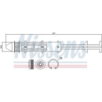 NISSENS 95319 Trockner, Klimaanlage