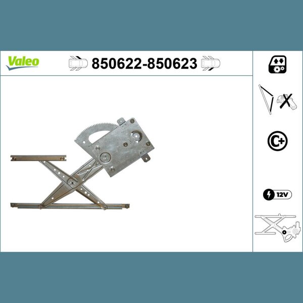 VALEO 850623 Fensterheber