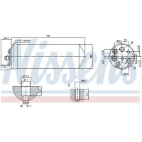 NISSENS 95240 Trockner, Klimaanlage