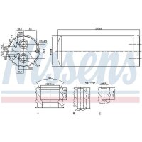 NISSENS 95352 Trockner, Klimaanlage