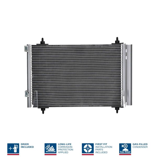 NISSENS 94826 Kondensator, Klimaanlage