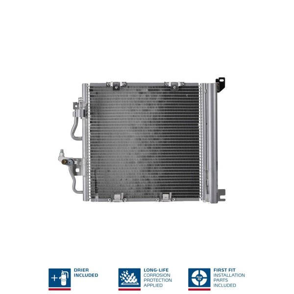 NISSENS 94768 Kondensator, Klimaanlage