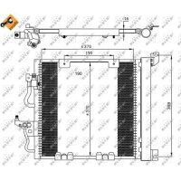 NRF 35598 Kondensator, Klimaanlage