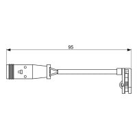 BOSCH 1 987 473 036 Warnkontakt, Bremsbelagverschleiß
