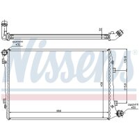 NISSENS 65291A Kühler, Motorkühlung
