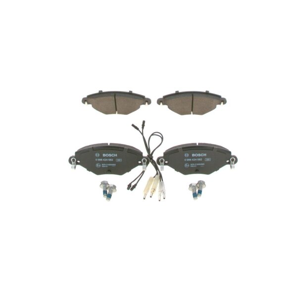 BOSCH 0 986 424 582 Bremsbelagsatz, Scheibenbremse