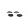 BOSCH 0 986 424 582 Bremsbelagsatz, Scheibenbremse
