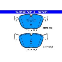 ATE 13.0460-7231.2 Bremsbelagsatz, Scheibenbremse