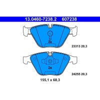 ATE 13.0460-7238.2 Bremsbelagsatz, Scheibenbremse