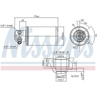 NISSENS 95230 Trockner, Klimaanlage