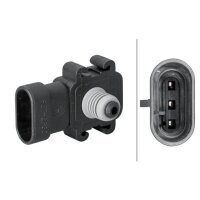 HELLA 6PP 009 400-201 Sensor, Ladedruck
