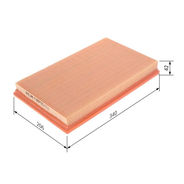 BOSCH 1 457 433 740 Luftfilter