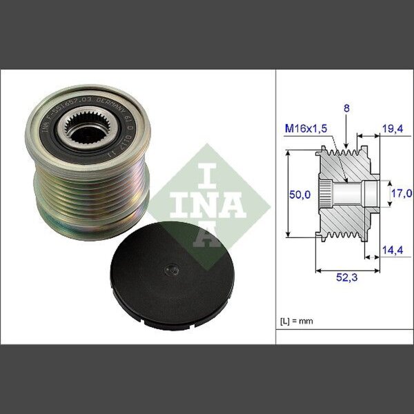 Schaeffler INA 535 0111 10 Generatorfreilauf