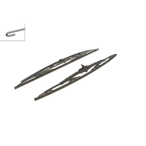 Scheibenwischer Satz BOSCH 3 397 001 583 Twin 530/530mm - 1 Set