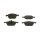 BOSCH 0 986 424 794 Bremsbelagsatz, Scheibenbremse