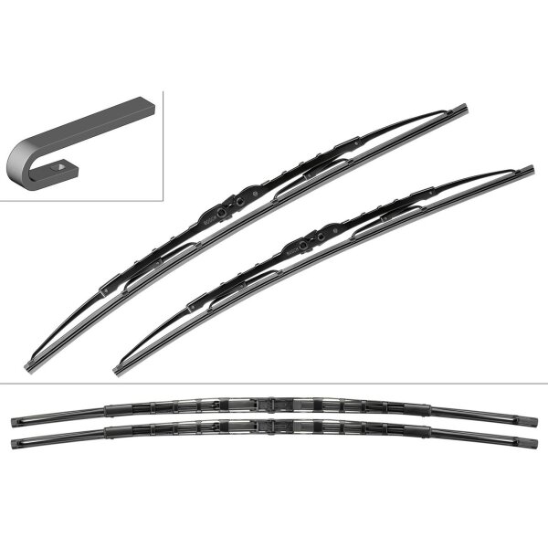 Scheibenwischer Satz BOSCH 3 397 001 532 700/700mm - 1 Set