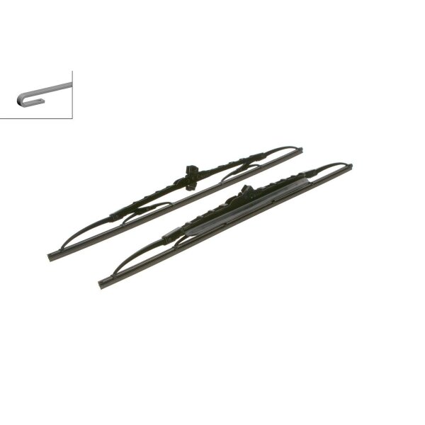 Scheibenwischer Satz BOSCH 3 397 118 401 Twin 530/530mm - 1 Set
