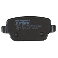 TRW GDB1708 Bremsbelagsatz, Scheibenbremse