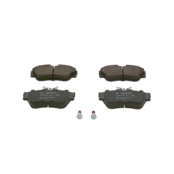 BOSCH 0 986 461 753 Bremsbelagsatz, Scheibenbremse