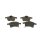 BOSCH 0 986 424 707 Bremsbelagsatz, Scheibenbremse