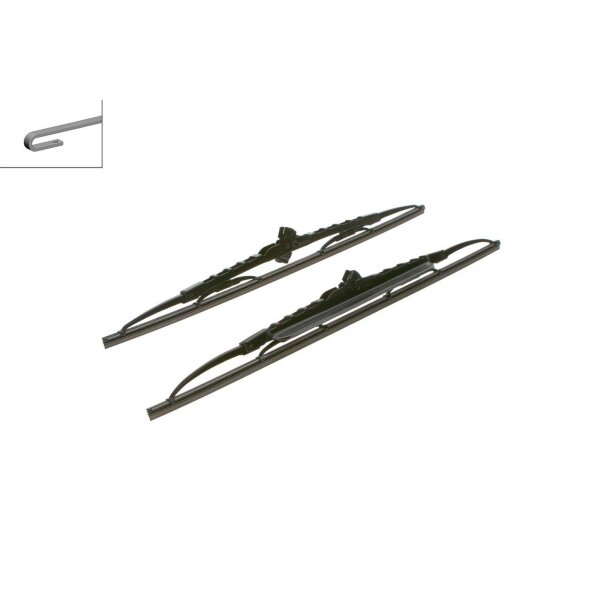 Scheibenwischer Satz BOSCH 3 397 118 566 Twin 500/475mm - 1 Set