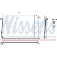 NISSENS 94679 Kondensator, Klimaanlage