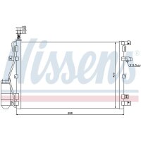 NISSENS 94937 Kondensator, Klimaanlage