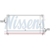 NISSENS 94841 Kondensator, Klimaanlage