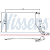NISSENS 94862 Kondensator, Klimaanlage