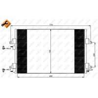 NRF 35557 Kondensator, Klimaanlage