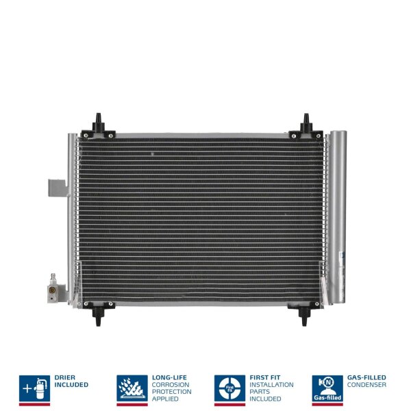 NISSENS 94723 Kondensator, Klimaanlage