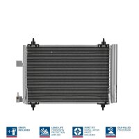 NISSENS 94723 Kondensator, Klimaanlage