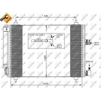 NRF 35649 Kondensator, Klimaanlage