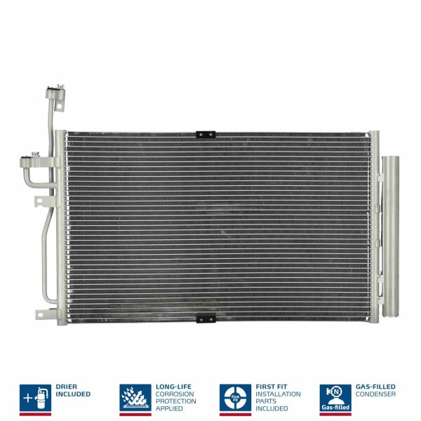 NISSENS 94977 Kondensator, Klimaanlage